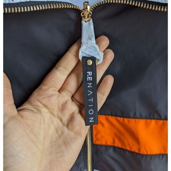 NWT PE Nation Legacy Recycled‎ reversible hooded Jacket size XS - Picture 12 of 13